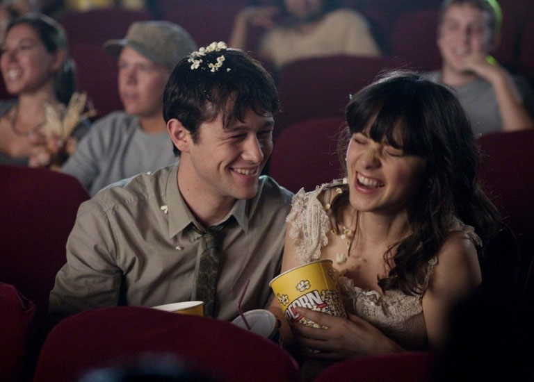 Young couple on a date