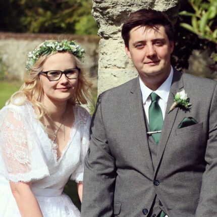 Toby and Victoria who met on Christian Connection