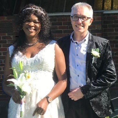 Colin and Maria married after meeting on Christian Connection dating site