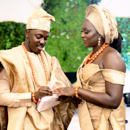 "It felt like I knew her and she knew me" - Moyo & Yinka, our Christian Connection story - the traditional wedding