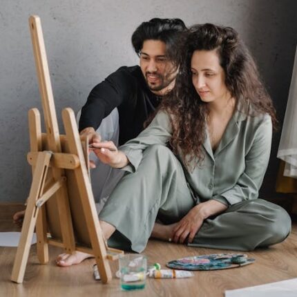 9 crafty date ideas for creative quality time together - painting - Christian Connection blog
