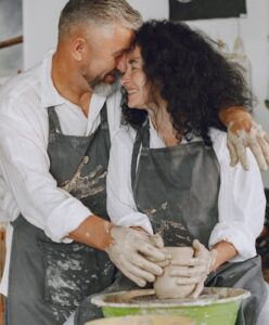 9 crafty date ideas for creative quality time together - pottery class - Christian Connection blog