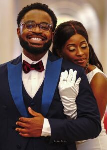 Herman and Yshtar, who met on Christian Connection