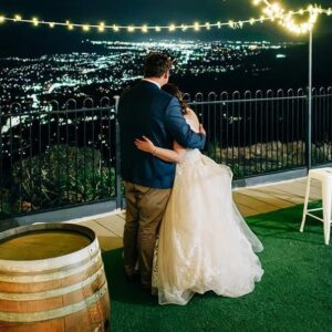 C & M who met on Christian Connection on their wedding day