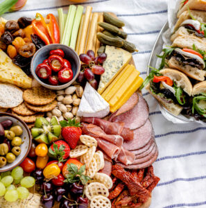 Grazing board - 6 delicious food date ideas for a memorable connection - Christian Connection blog
